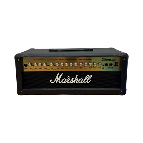 Vist Large View of Product Image Which is Used Marshall MG100HDFX 100-WATT SOLID STATE HEAD Solid State Guitar Amp No Size
