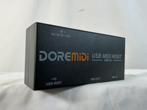 Used DOREMIDI UMH-21 MIDI HUB Pro Sound Product 40012-S000307457 Vist Large View of Product Image Which is Used DOREMIDI UMH-21 MIDI HUB Pro Sound Product