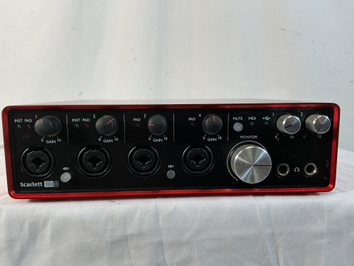 Used Focusrite 18I8 2ND GEN INTERFACE Computer Interface 8+ A/D Recording Inputs 40012-S000307458 Vist Large View of Product Image Which is Used Focusrite 18I8 2ND GEN INTERFACE Computer Interface 8+ A/D Recording Inputs