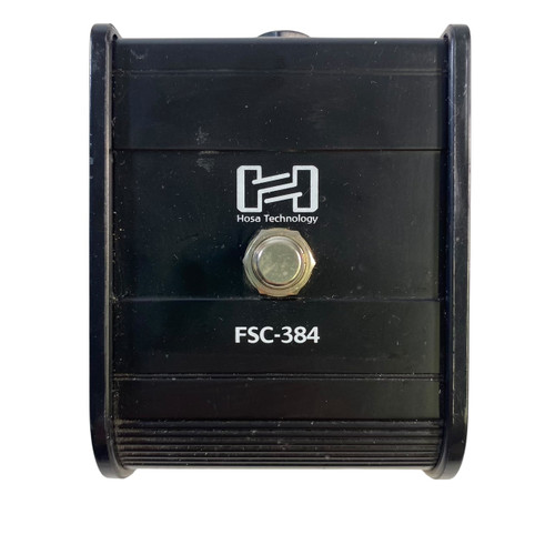 Vist Large View of Product Image Which is Used HOSA FSC-384 SINGLE FOOTSWITCH