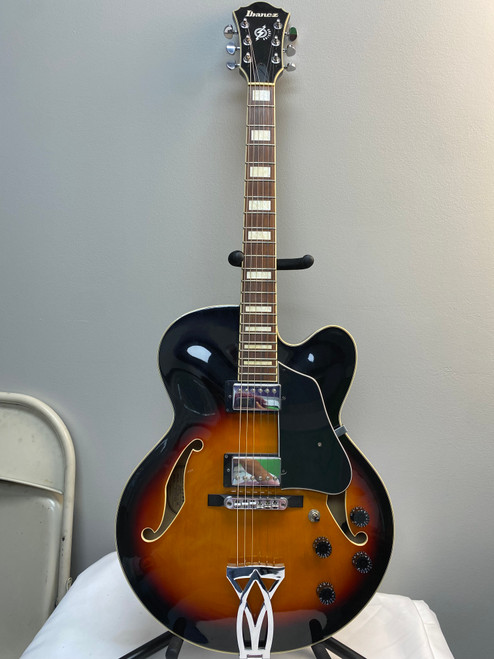 Vist Large View of Product Image Which is Used Ibanez AF-75-BS-12-03 ART CORE Semi-Hollow Electric Guitar Sunburst 6-String