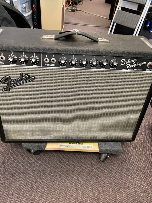Vist Large View of Product Image Which is Used Fender 65 DELUXE REVERB REISSUE NO VIBRATO 1 x 12 Tube Combo Amplifier 1 x 12