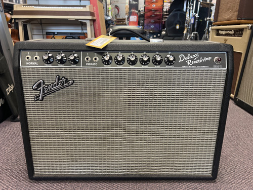 Vist Large View of Product Image Which is Used Fender 65 DELUXE REVERB REISSUE NO VIBRATO 1 x 12 Tube Combo Amplifier 1 x 12