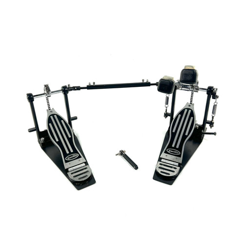 Used Pacific Double Kick Drum Pedal Vist Large View of Product Image Which is Used Pacific Double Kick Drum Pedal