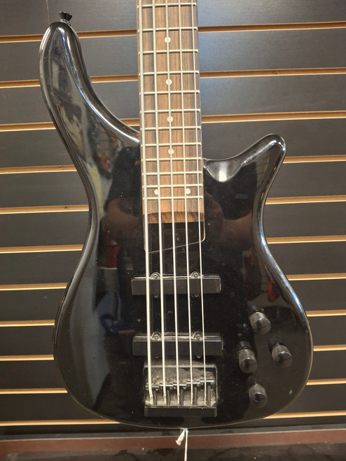 Vist Large View of Product Image Which is Used Rogue 5 STRING BASS Bass Guitar Black 5-String