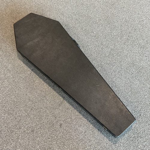 Vist Large View of Product Image Which is Used COFFIN BASS GUITAR CASE