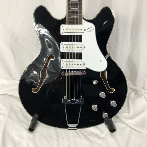 Vist Large View of Product Image Which is Used Vox BOBCAT S66 Semi-Hollow Electric Guitar Black 6-String