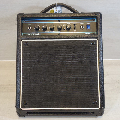 Vist Large View of Product Image Which is Used Acoustic AG15 Bass Amplifier 1 x 10