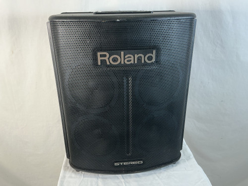 Used Roland BA-330 PORTABLE MONITOR SYSTEM Powered Full Range Speaker Cabinet 40012-S000307548 Vist Large View of Product Image Which is Used Roland BA-330 PORTABLE MONITOR SYSTEM Powered Full Range Speaker Cabinet