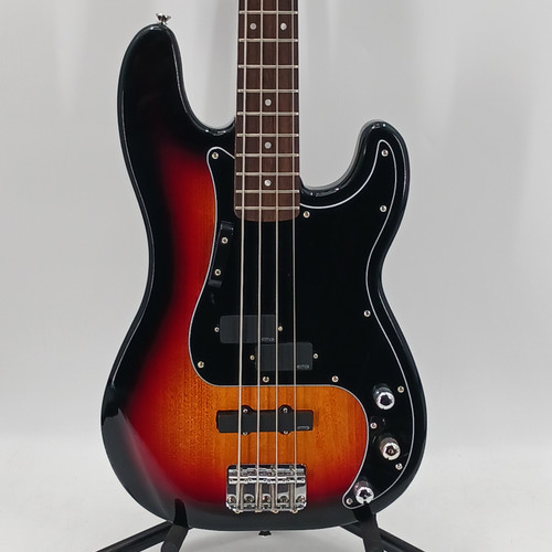 Vist Large View of Product Image Which is Used Squier PJ BASS WITH EMG P Type Bass Guitar Sunburst 4-String