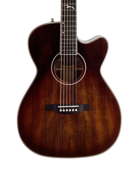 Vist Large View of Product Image Which is Used Seagull Artist Mosaic CH CW Acoustic/Electric Guitar w/Case