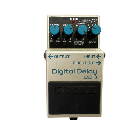 Used Boss DD-3 Delay Pedal 41120-S000035427 Vist Large View of Product Image Which is Used Boss DD-3 Delay Pedal