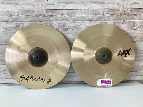 Vist Large View of Product Image Which is Used Sabian 14 AAX FREQ HI HATS Cymbals