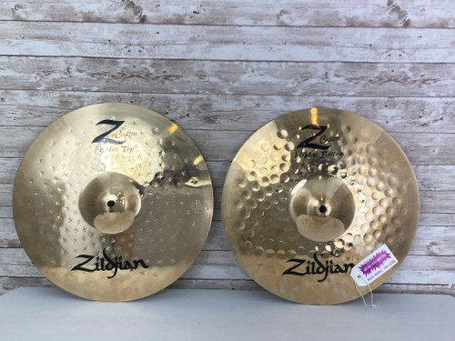 Vist Large View of Product Image Which is Used Zildjian 14 Z CUSTOM HI HATS Cymbals