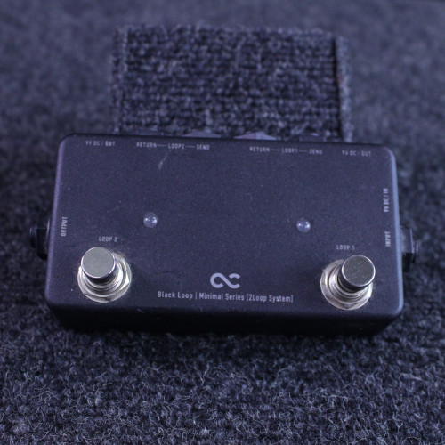 Vist Large View of Product Image Which is Used One Control BLACK LOOP Guitar Effects Pedal