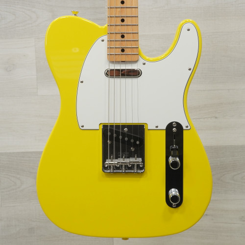Vist Large View of Product Image Which is Used Fender Made In Japan Limited International Color Electric Guitar Yellow