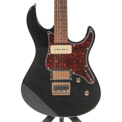 Vist Large View of Product Image Which is Used Yamaha PAC611HFM S Type Electric Guitar Black 6-String