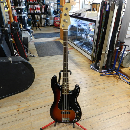 Vist Large View of Product Image Which is Used Fender LTD ED. AMERICAN STANDARD PJ BASS Bass Guitar Sunburst 4-String