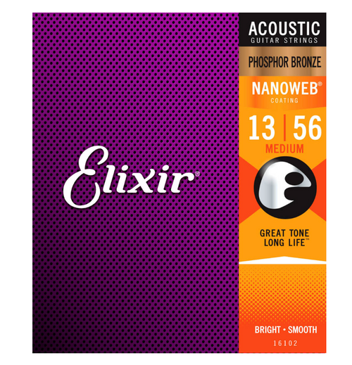 Vist Large View of Product Image Which is New elixir acoustic 13 56
