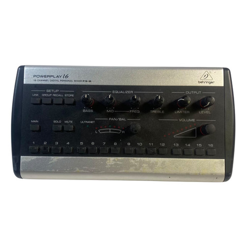 Vist Large View of Product Image Which is Used Behringer P16-M 16 CHANNEL DIGITAL PERSONAL MIXER In-Ear Monitors