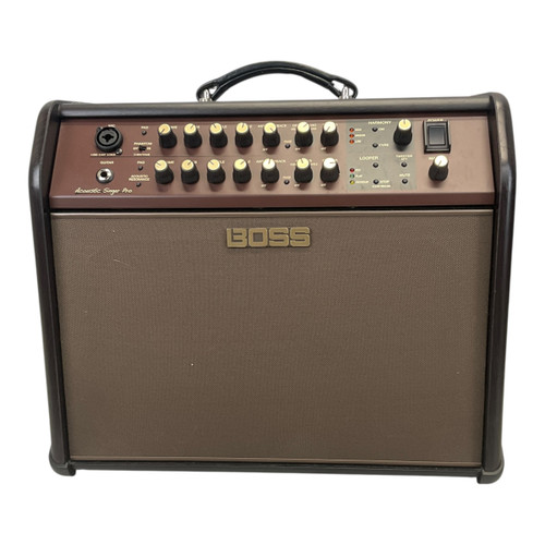 Vist Large View of Product Image Which is Used Boss Acoustic Singer Pro 1x8 Solid State Amplifier