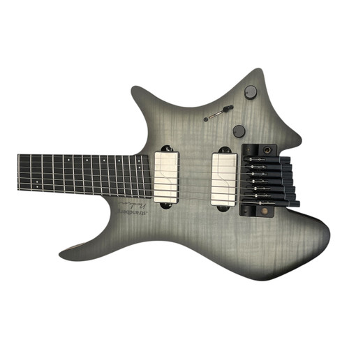 Vist Large View of Product Image Which is Used Strandberg Boden Prog NX7 Electric Guitar Silver Burst 7-String
