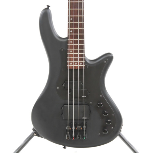 Vist Large View of Product Image Which is Used Schecter STEALTH 4 Modern Metal Bass Guitar Black 4-String