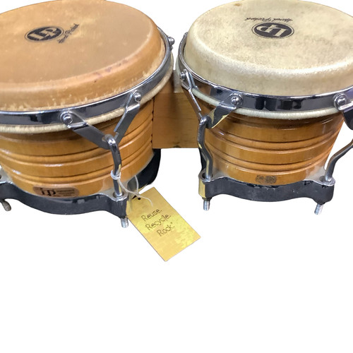 Vist Large View of Product Image Which is Used Latin Percussion - LP GENERATION II PRO BONGOS/ W STD Bongo