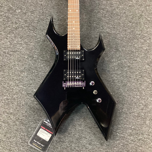 Vist Large View of Product Image Which is Used BC Rich WARLOCK BRONZE Pointy Electric Guitar Black 6-String