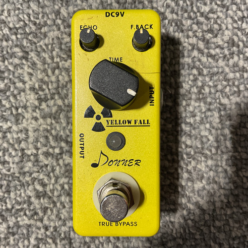 Vist Large View of Product Image Which is Used DONNER YELLOW FALL Guitar Delay Pedal