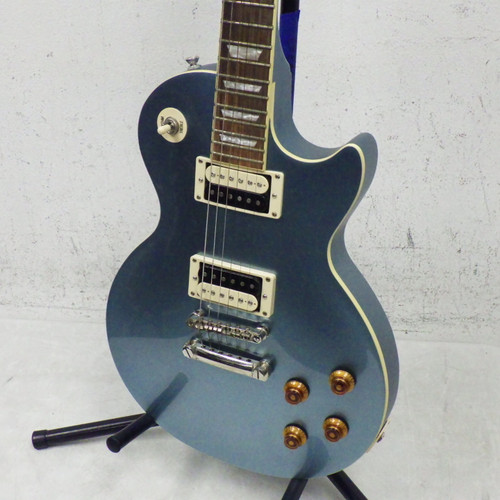 Vist Large View of Product Image Which is Used Epiphone Traditional Pro III LP Type Electric Guitar Blue 6-String