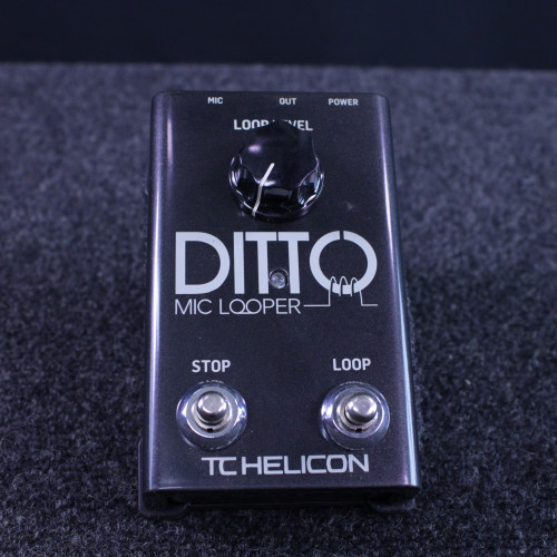 Vist Large View of Product Image Which is Used TC Electronic DITTO MIC LOOPER PEDAL Pro Sound Effects Unit
