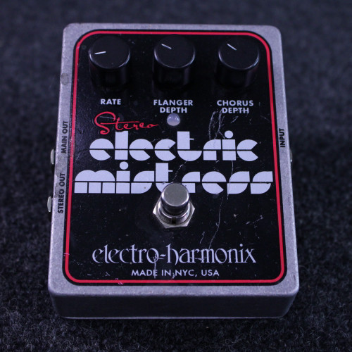Vist Large View of Product Image Which is Used Electro Harmonix (E/H) STEREO ELECTRIC MISTRESS PEDAL Chorus Pedal
