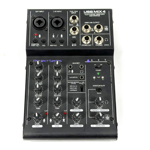 Vist Large View of Product Image Which is Used Art USBMIX4 Compact Mixer