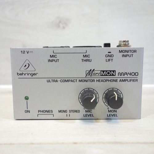 Vist Large View of Product Image Which is Used Behringer MICROMON MA400 Pro Sound Product