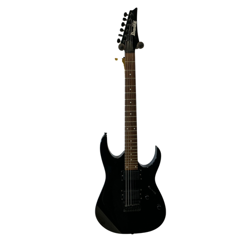 Vist Large View of Product Image Which is Used Ibanez GIO S Type Electric Guitar Black 6-String