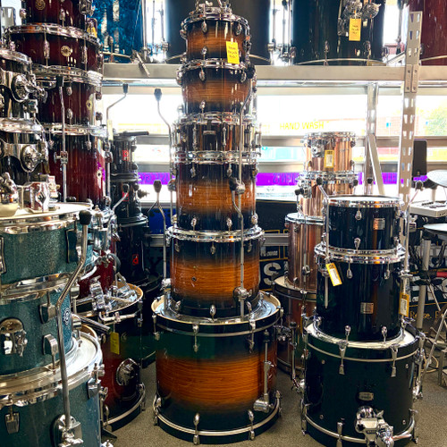 Vist Large View of Product Image Which is Used Mapex 6PC Armory Caribbean Burst Drum Shell Kit