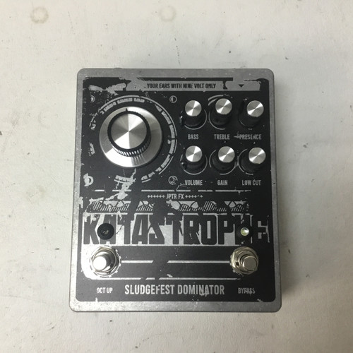 Vist Large View of Product Image Which is Used KATASTROPHE SLUDGEFEST Fuzz Pedal