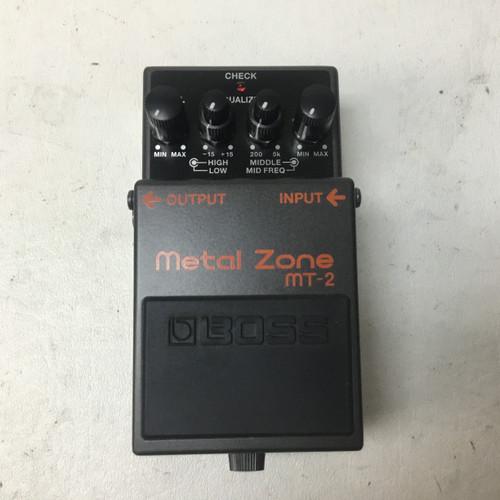 Vist Large View of Product Image Which is Used Boss MT-2 METAL ZONE Distortion Pedal