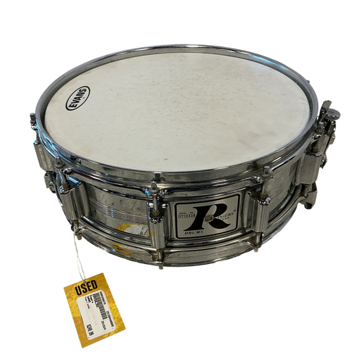 Vist Large View of Product Image Which is Used Rogers SNARE Metal Snare Drum 14"