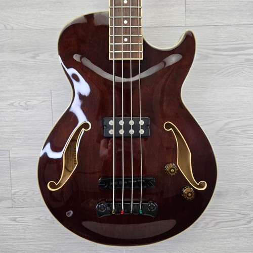 Vist Large View of Product Image Which is Used Ibanez AGB140-TBR-12-01 Bass Guitar Wood 4-String