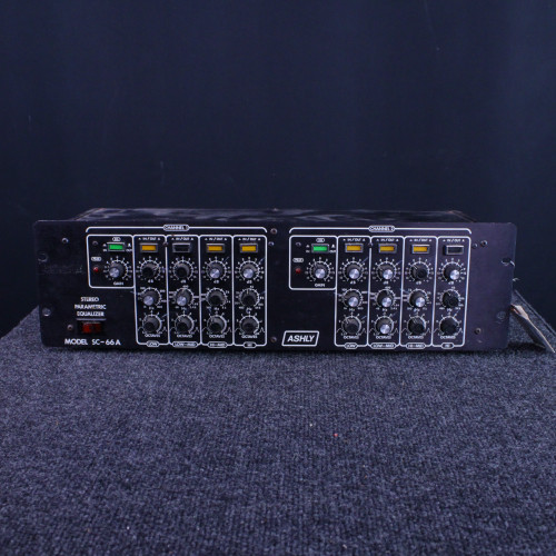 Vist Large View of Product Image Which is Used Ashly SC-66A PARAMETRIC EQUALIZER Equalizer