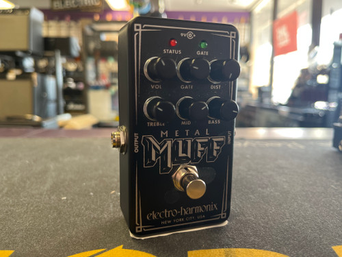 Vist Large View of Product Image Which is Used Electro Harmonix (E/H) METAL MUFF NANO Distortion Pedal
