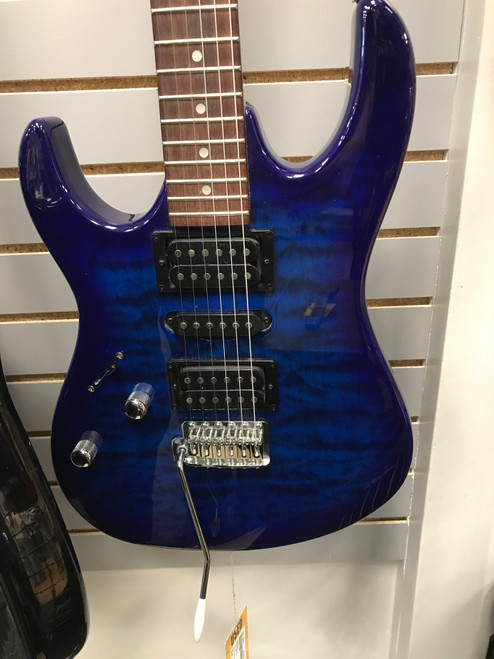 Vist Large View of Product Image Which is Used Ibanez GIO LEFTY Super S Electric Guitar Blue 6-String