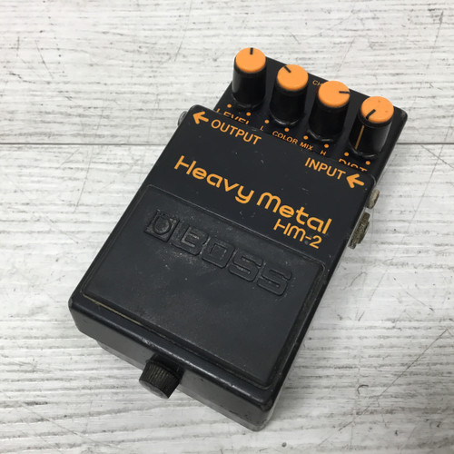 Vist Large View of Product Image Which is Used Boss HM-2 Heavy Metal Distortion Pedal