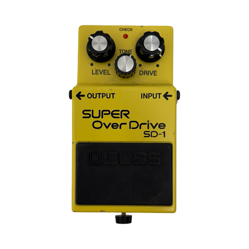 Vist Large View of Product Image Which is Used Boss SUPER OVERDRIVE SD-1 Overdrive Pedal