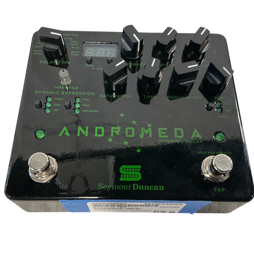 Vist Large View of Product Image Which is Used Seymour Duncan ANDROMEDA DELAY Delay Pedal