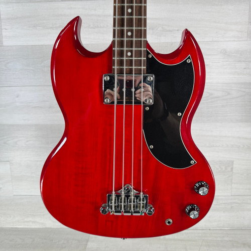 Vist Large View of Product Image Which is Used Epiphone SG EB-0 Bass Guitar - Cherry