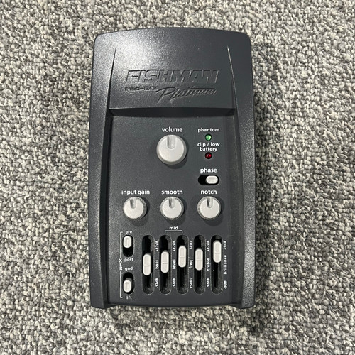 Vist Large View of Product Image Which is Used FISHMAN PRO EQ PLATINUM Acoustic Preamp Pedal