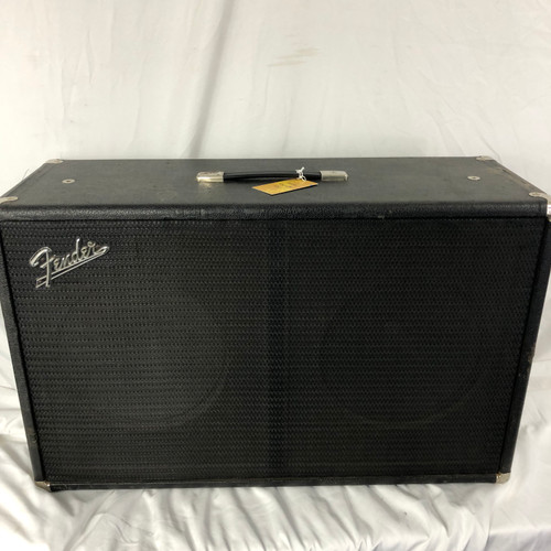Vist Large View of Product Image Which is Used Fender BASSMAN W/ JENSEN P12RS 2 x 12 Guitar Speaker Cabinet 2 x 12